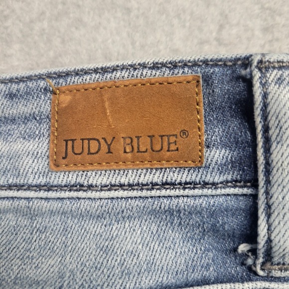 Judy Blue Jeans Womens 1/25 Boyfriend Fit Loose Distressed‎ Trendy Denim - Picture 12 of 13